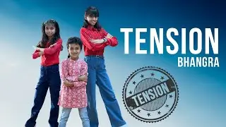 Tension - Diljit Dosanjh | BHANGRA DANCE | Kudratian Choreography