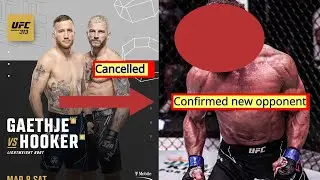 Justin Gaethje gets a new opponent for UFC 313 &ndash; rematch confirmed with a  dangerous striker