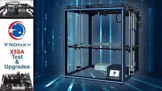 Tronxy X5SA: Découverte du principe Core XY, test et améliorations