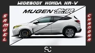 VIRTUAL TUNING INDONESIA - Widebody Honda HR-V by Samuel Chandra