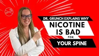 Why is nicotine BAD for your spine? #smoking #nicotine #spinehealth #backpain #spinalfusion