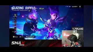 SNAX GAMING create opening// GLAZING RIPPLE CREATE/ 10K UC spending #snax #bgmi #creatopening