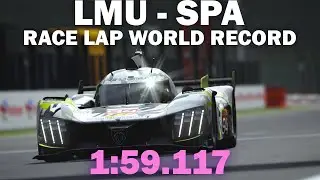 LMU WEC-Xperience @ Spa | Hypercar Race Lap World Record