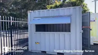 10ft Customised Shipping Container Tour &mdash; Built for Sydney Business Use