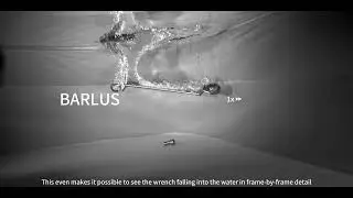 Barlus underwater 1000 fps camera effect demonstration