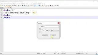 Run PHP programs in Notepad++