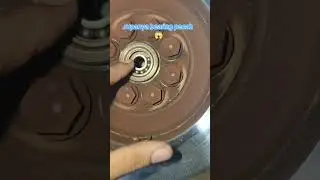 punca gear tak masuk. bearing cluch pecah. cluch makan tak rata dan cepat habis