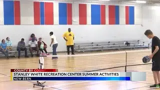 Stanley White Rec Center in New Bern offers indoor summer activities
