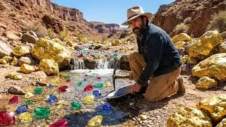 Unbelievable Discovery! He Found a River FULL of Gold & Precious Gems.