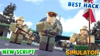 ⭐Best Hack🎇War Simulator🎇New Script⭐FLY&diams;OP And Many More!⭐FREE⭐