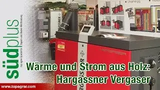 Hargassner Vergaser auf der Rottalschau 2018 -Kraft-Wärme-Kopplung