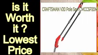 CRAFTSMAN V20 Pole Saw CMCCSP20M1 Features - Important Information