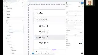Is it gonna get weird if we try and make the dropdown Figma component go wide? No, not that weird.