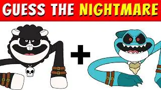 HARD! 🐑🦈 Guess Nightmare Critters By EMOJI & VOICE | Poppy Playtime Chapter 4