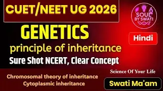 Chromosomal Theory: Principle Of Inheritance In Hindi | NCERT 12, NEET UG/CUET UG 2026 SOUL BySWATI