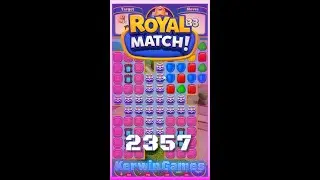 Royal Match Level 2357 - No Boosters Gameplay