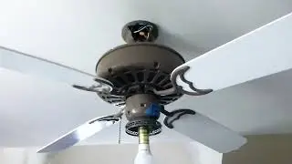 Потолочный вентилятор Casablanca Zephyr №1 коричневого цвета (до реставрации)