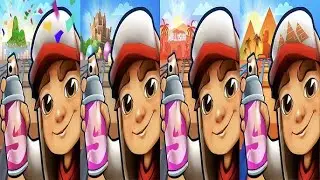 Subway Surfers :Osaka🆚 Easter Edinburgh 2025 🆚 Hollywood 🆚 Paris Summer