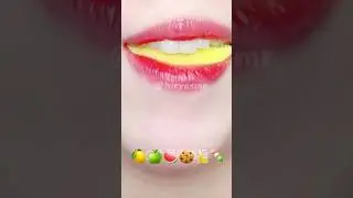#cute  #handmade #design #1million #mukbang #咀嚼音揚げ物 #food #eating #satisfying #animation #emoji