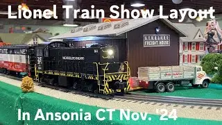 O Gauge at Warsaw Train Show | Nov 2024 All NEW Lionel Trains!