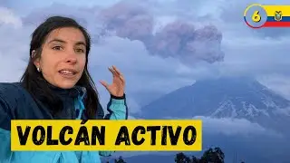 🌋 Este es uno de los VOLCANES MÁS PELIGROSOS del mundo 😳  Dormimos en el COTOPAXI 🇪🇨 #Ecuador Ep.6