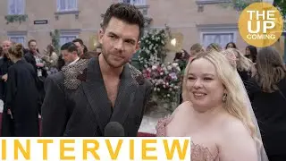 Nicola Coughlan & Luke Newton interview on Bridgerton Season 3 at London premiere