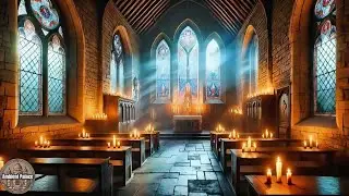 Medieval Serenity 🕯️ Harp Melodies in a Candlelit Chapel ✨