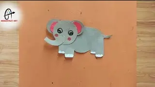 Easy Paper Elephant Craft |DIY Paper Elephant Craft | How to Make a Simple Paper Elephant