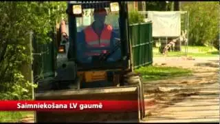 Iecavā ūdensvadus rok pēc asfaltēšanas darbiem
