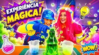DESAFIO COM ÁGUA | EXPERIÊNCIA PARA CRIANÇAS | MUNDO DE KABOO