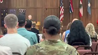(EBOLC) Engineer Basic Officers Leadership Course Graduation Ceremony | Fort Leonard Wood