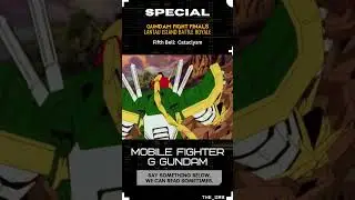 G Gundam Special - Unnatural Disaster  #action #anime #gundaminfo #animefan #nostalgia #gundam