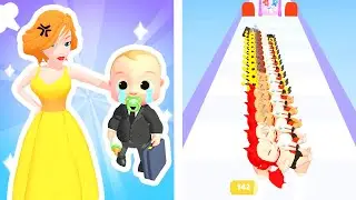 Grow Run - Baby Doll Factory Grow Run - All Levels iOS Android GamePlay #2