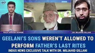 EXCLUSIVE INTERVIEW OF DR. MUJAHID GILANI | IOJK: INDIA LODGES FIR AGAINST GEELANI&rsquo;S FAMILY