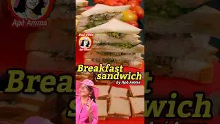 Healthy breakfast sandwich - Maalu Miris by Ap&eacute; Amma