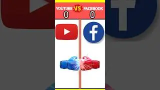 youtube vs facebook  l #shorts