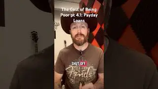 The Cost of Being Poor pt 4.1: Payday Loans #paydayloans #predatorylending #morebootslesssuits