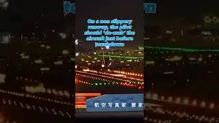✈️ Boeing 747 crosswind landing incident...
