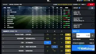1X2 Network - Virtual Footbal Pro - Gameplay Demo