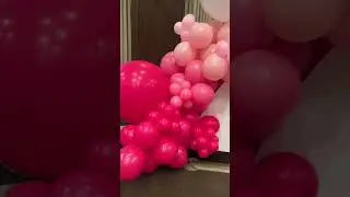Miss to Mrs. | Pink Bridal Shower Theme Balloon Cluster 💗