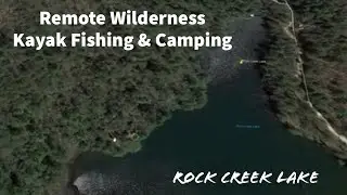 TOP SECRET & REMOTE Rock Creek Lake Camping and Kayaking in the North Georgia Mountains