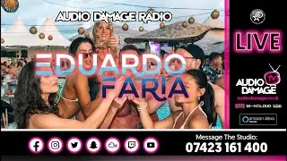 Eduardo Faria - (Latin / Spanish Deep House) - LIVE - Audio Damage Radio. 8 - 9pm. (19.10.2025).