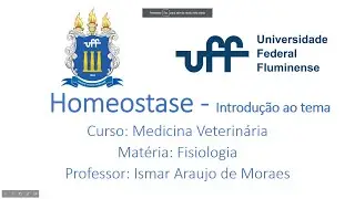 (Medicina Veterinária) Homeostase I - Introdução ao tema