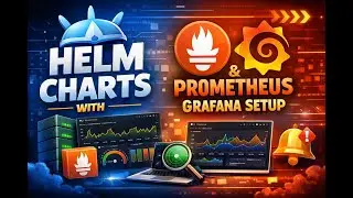 Helm Charts with Prometheus & Grafana | Complete Kubernetes Monitoring Setup