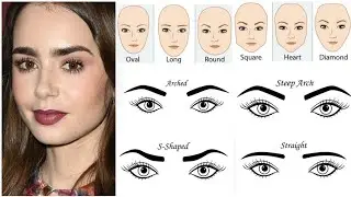 Perfect Eyebrow Shapes For Your Face | Types Of Eyebrow Shapes