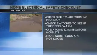 Home electrical safety checklist