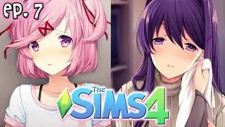 Going On Dates With Each Girl | The Sims 4: Doki Doki Literature Club - Ep. 7