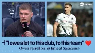 Owen Farrell reflects with Sarra Elgan on making his 250th cap at Saracens ❤️