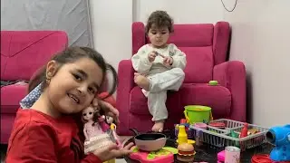 AYLA VE GÜNEŞ OYUN OYNUYORLAR !!! @Kübraisbir522 