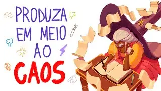 Produza em meio ao caos - ArtVlog - Turnaround da bruxa